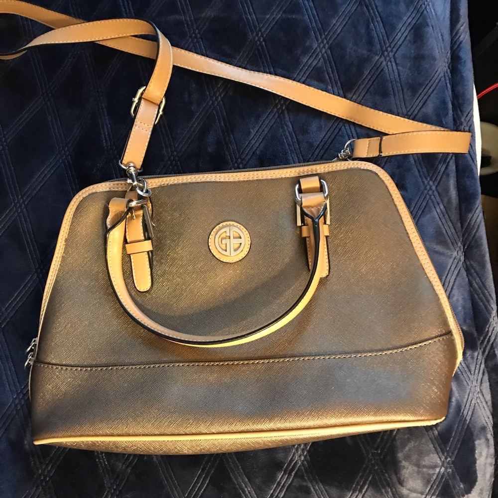 Giani Bernini Saffiano Dome Crossbody Satchel